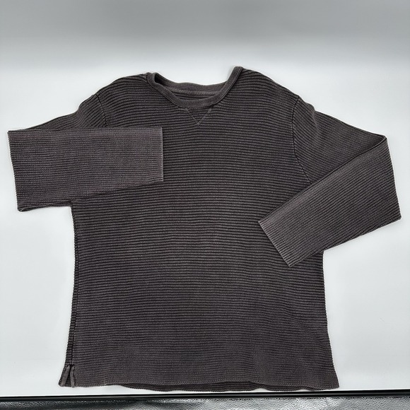 Carbon2Cobalt Other - Carbon2Cobalt Mens XXL Purple Textured Knit Cotton Sweater Pullover Heavy Ribbed